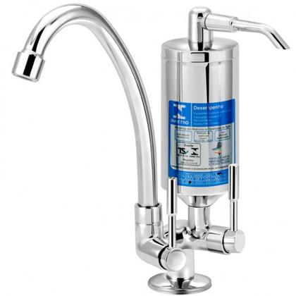 Imagem de Torneira com Filtro para Cozinha ABS Stilo 1/4 de Volta C31 Cromada de Mesa - VTF701CWB - ESTEVES