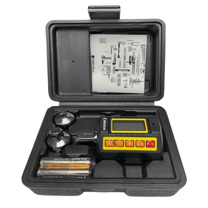 Imagem de Torquímetro Digital 1 2 com Adaptadores 1 4 e 3 8 13.5 135 N m 2 Tela Iluminada Alerta Sonoro Visual