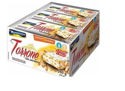 Imagem de Torrone Com Amendoim 36Un 45G Montevergine