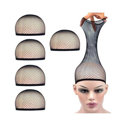 Imagem de Touca De Cabelo Em Malha Elástica Esticável De Nylon Para Mulheres, Rede De Cabelo Para Tranças Da