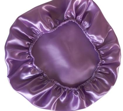 Imagem de Touca de Cetim anti frizz para dormir confortável