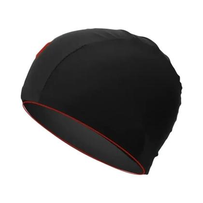 Imagem de Touca De Natação Unissex Impermeável De Nylon Com Proteção Elástica Para Ouvidos Para Treinamento De