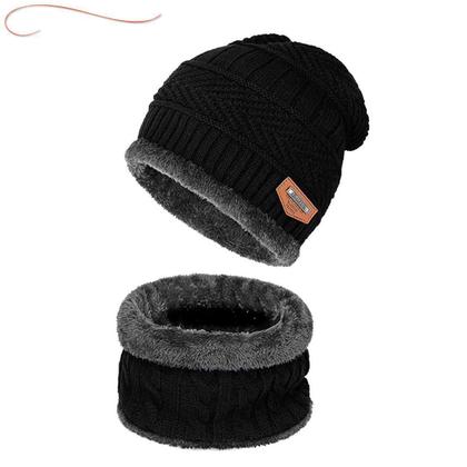 Imagem de Touca E Gola Balaclava Cachecol Proteção Contra Frio Intenso