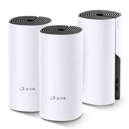 Imagem de TP-Link Deco M4 (3-Pack) Roteador Mesh AC1200 Sistema Wi-Fi Gigabit Dual-Band