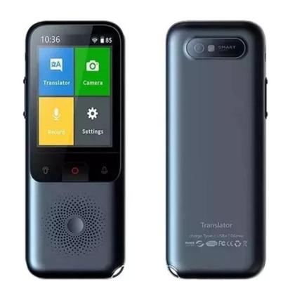 Imagem de TRADUTOr 138 Idiomas Rápido Sem Internet T11 Cor Cor Prateado