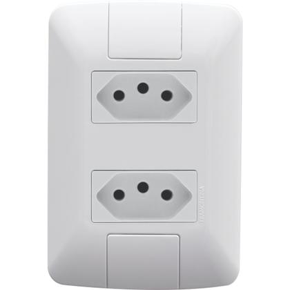 Imagem de Tramontina Aria Conjunto 4x2 2 Tomada 20A - 250V