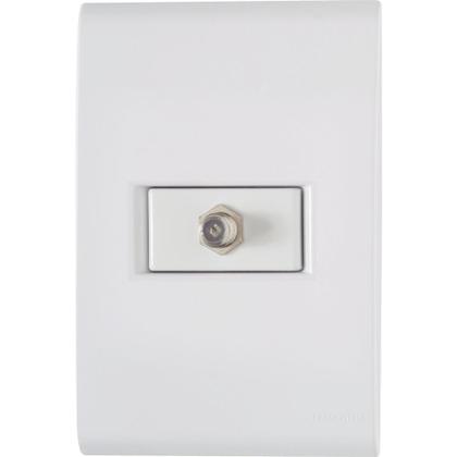 Imagem de Tramontina Liz Conjunto 4x2 1 Tomada Tv SAT