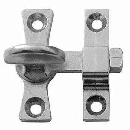 Imagem de Tranqueta De Ferro Bico Reto Cromado C/ Parafusos