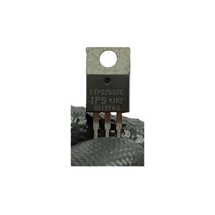 Imagem de Transistor Ftp02n60c - Mosfet FTP02N60C - TO-220 - Original - Novo