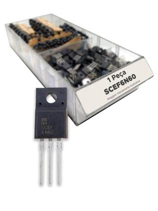 Imagem de Transistor P6n60 = Scef6n60 = 6n60 - To220 Isolado