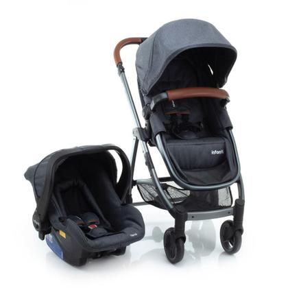 Imagem de Travel System Epic Lite Trio Infanti Grey Vintage