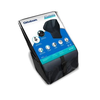 Imagem de Travesseiro Anatomico Para Carro P/ Cabeça E Pescoço Ortobom