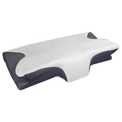 Imagem de Travesseiro Ergonômico Vitasono Meu Sono Top Cervical Ortopédico Nasa Anatômico Alinhamento da Coluna