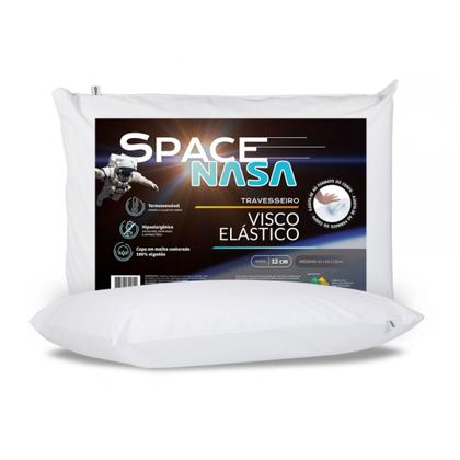 Imagem de Travesseiro Space Nasa Baixo 12cm Hipoalergenico Espuma Viscoelástica Nap TRB12
