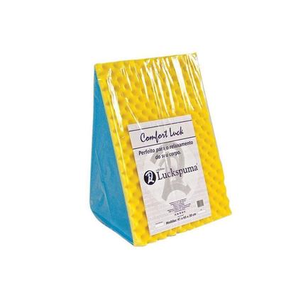 Imagem de Travesseiro Suavencosto Triangular Confort Luck Anatômico (45X65X30) - Luckspuma