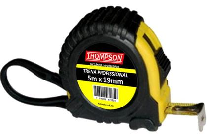 Imagem de Trena com Trava 3 m x 5/8 Pol Emborrachada Thompson