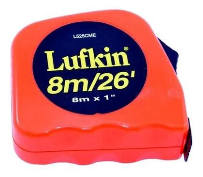 Imagem de Trena Curta Fita De Aço 8 Metros Com Trava - LUFKIN