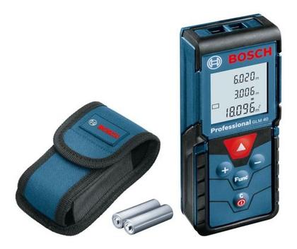 Imagem de Trena Laser Bosch Glm 40 Alcance 40m Bolsa Protetora 