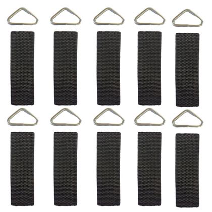 Imagem de Triangulos Com Fita Reforçada P/ Pula Pula 10 Pçs