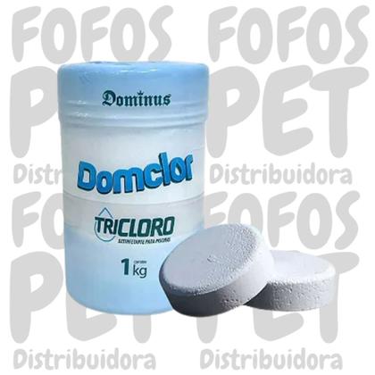 Imagem de Tricloro Domclor Consumo Humano Embalagem com 5 Pastilhas de 200g