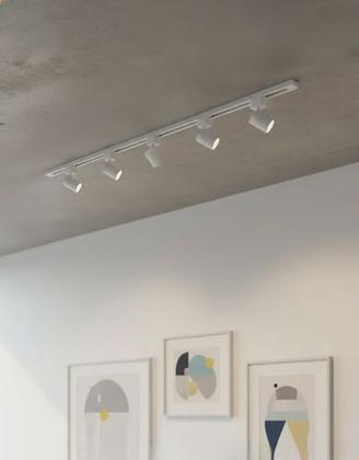 Imagem de Trilho Eletrificado 1,5m + 5 Spots 7w Led Minimalista Bivolt