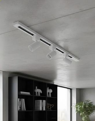 Imagem de Trilho Eletrificado 1m + 3 Spots 7w Led Minimalista Bivolt