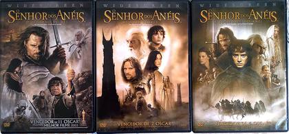 Imagem de Trilogia Senhor dos Anéis DVD original lacrado