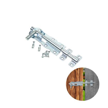 Imagem de Trinco Simples de Fio Redondo Em Aço Galvanizado 20 Cm Cromado