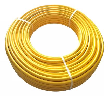 Imagem de Tubo Multicamada p/ Gás GN e GLP-Amarelo-20mm-Rolo 40 Metros