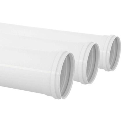 Imagem de Tubo PVC Para Esgoto Série Normal 6 Metros 1.1/2"  DN-40 Branco - 11.11.170.0 - TIGRE