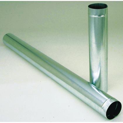 Imagem de Tubo redondo galvanizado imperial de 7,5 cm x 61 cm, pacote com 10