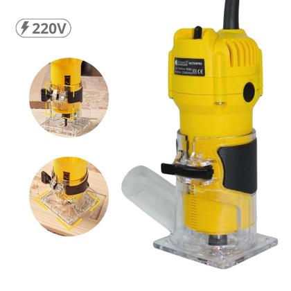 Imagem de Tupia Elétrica Manual Compacta 600W Profissional 220V