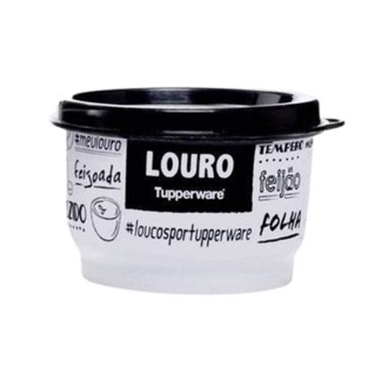 Imagem de Tupperware Temperos potinhos preto e branco