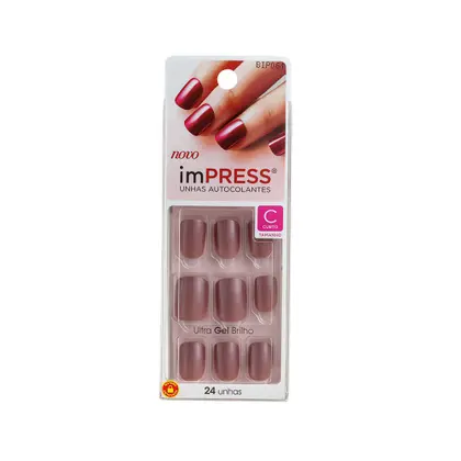 Imagem de Unhas Autocolantes ImPRESS - Color Curto Summer Nude