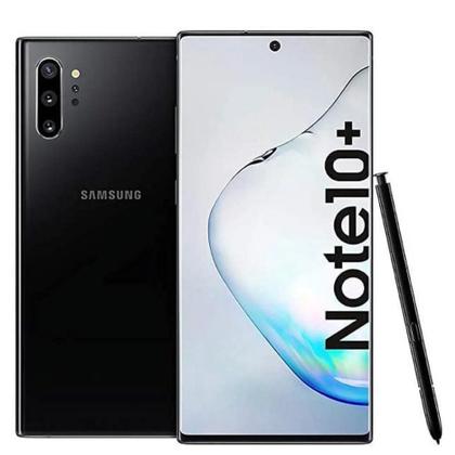 Usado: Samsung Galaxy Note 10 Plus 256GB Preto - Muito Bom