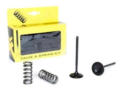 Imagem de Valvula De Escape E Molas Prox Ktm 250 Sx-F 08/12 + Exc-F 08/13 + Husaberg Fe 250 13 - Aço 2 Pcs