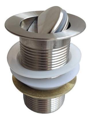 Imagem de Válvula Inox 1 1/4 Ralo Pia Banheiro Lavatório Cuba Lavabo