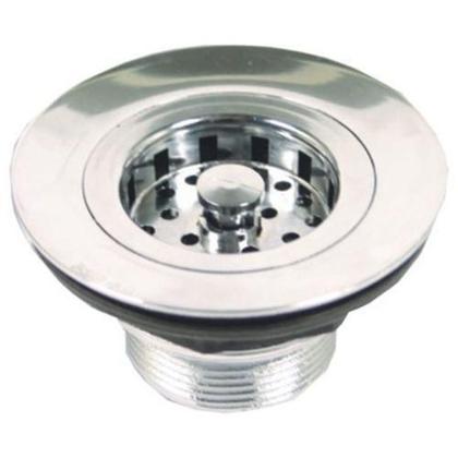 Imagem de Valvula Para Pia Americana Material Plastico Abs Cromado