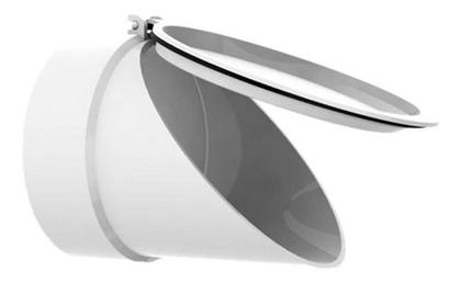 Imagem de Valvula Retenção Esgoto 100mm 4 Polegadas Valeplast