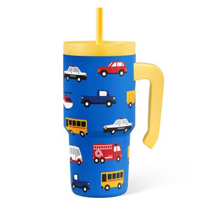 Imagem de Vaso SANDJEST para Niños de 20 oz con Asa y Popote