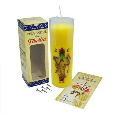 Imagem de Vela Pascal da Família