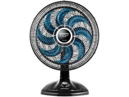 Imagem de Ventilador de Mesa Mondial Super Turbo VTX-40 Chrome 40cm 8 Pás 3 Velocidades