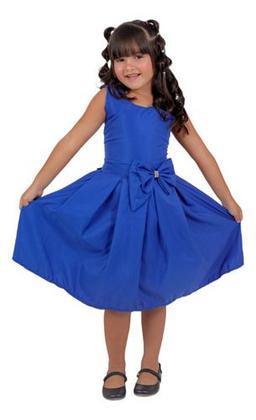 Imagem de Vestido infantil juvenil simples menina natal presente ano novo casamento luxo casual