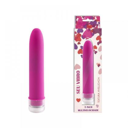 Imagem de Vibrador Personal 13 cm Multivelocidade Textura Aveludada Vip 2 Pilhas - PS006