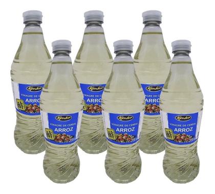 Imagem de Vinagre De Cereal Arroz 750ml Kenko - (Kit com 6)