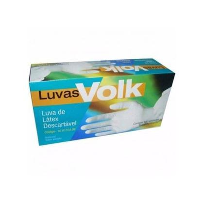 Imagem de Volk Luvas P/ Procedimentos Látex M C/100