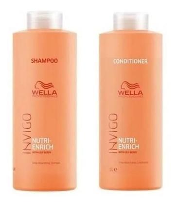 Imagem de Wella Invigo Nutri Enrich Kit Shampoo 1000Ml + Cond 1000Ml