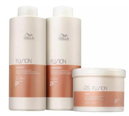 Imagem de Wella Professionals Kit Fusion Salon Trio (3 Produtos) Grande