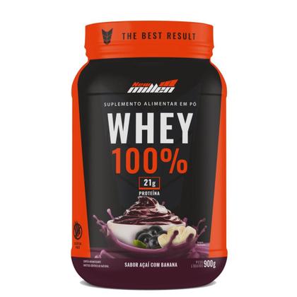 Imagem de Whey Protein 100% Concentrado 900g - New Millen