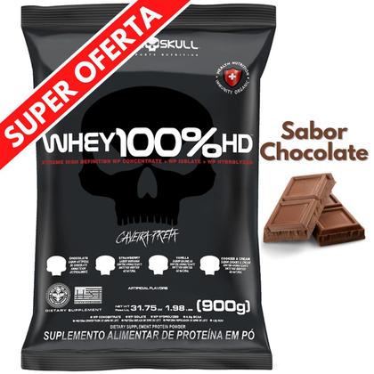 Imagem de Whey Protein 100% HD Pure 900g BLACK SKULL  ( Isolado - Hidrolisado - Concentrado ) Suplemento de Proteína